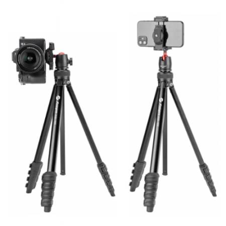 Fotopro DIGI-500 - kompaktowy statyw fotograficzny z głowicą kulową - przykład użycia